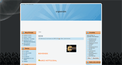 Desktop Screenshot of orgoandes.crearjoomla.com